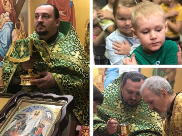В домовом храме детского сада совершена Литургия