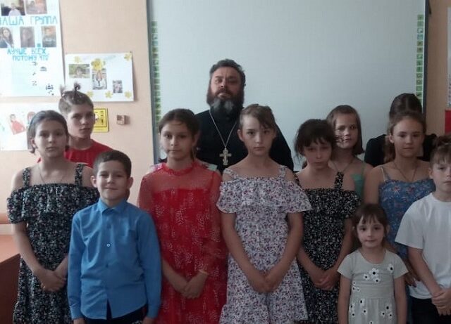 Духовно-просветительская беседа с воспитанниками Прохоровского Центра развития и социализации ребенка