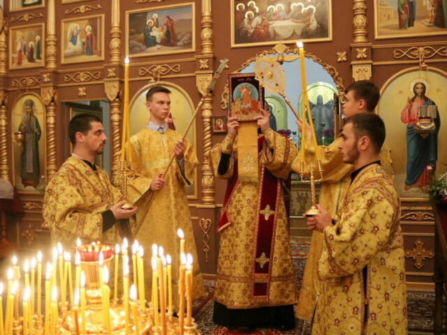 Всенощное бдение в канун Недели 22-й по Пятидесятнице