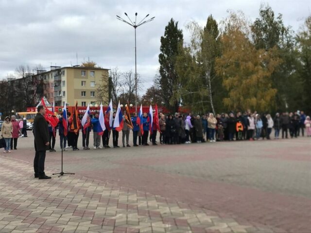 Проводы мобилизованных в Яковлевском городском округе.