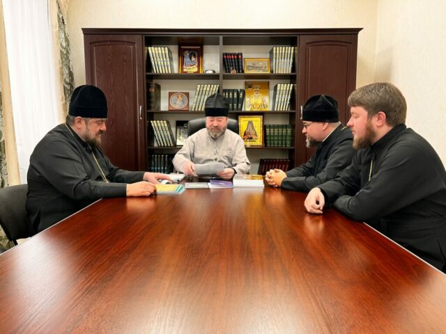 В епархиальном управлении прошло совещание