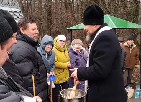 Великое освящение воды на источнике хутора Дружный