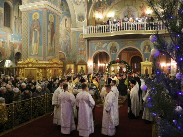 Рождество Твое, Христе Боже наш, возсия мирови свет разума