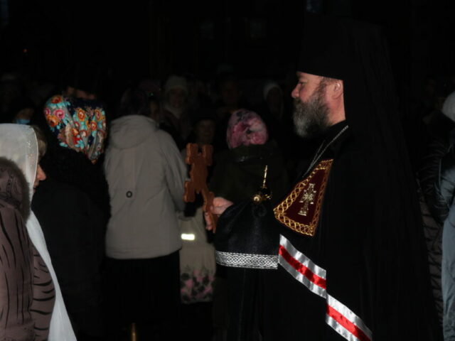 Епископ Софроний совершил Чин прощения