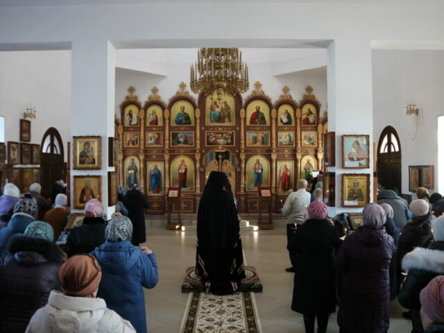 Чтение покаянного канона во вторник первой седмицы Великого поста
