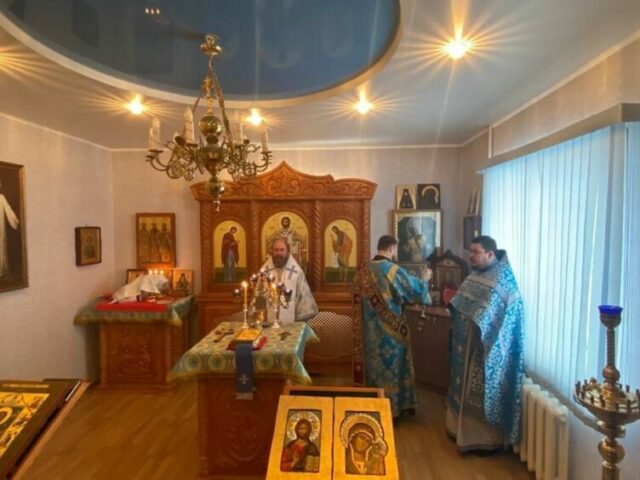 Архиерейское богослужение в день отдания праздника Сретения Господня