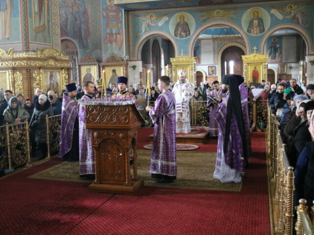 Архиерейское богослужение в Неделю первую Великого поста, Торжества Православия