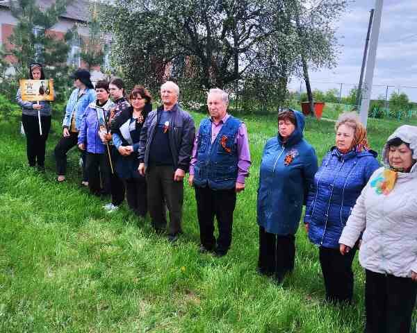 День Победы в селе Новоалександровка