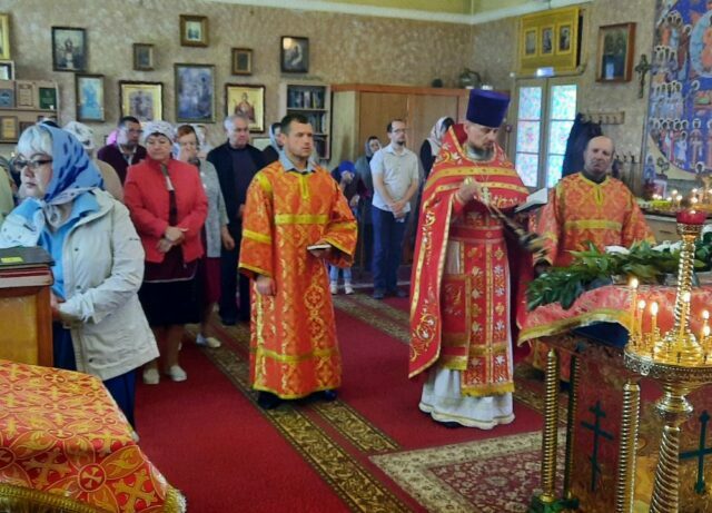 Престольный праздник в Гостищево