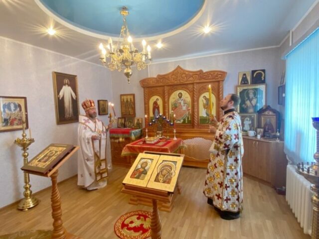 Епископ Софроний совершил молебное пение в день памяти равноапостольных Мефодия и Кирилла