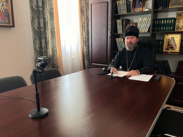 Епископ Софроний принял участие в защите выпускных работ и магистерских диссертаций учащихся Белгородской Духовной семинарии