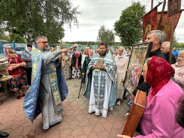 Престольное торжество Владимирского храма хутора Новосёловка