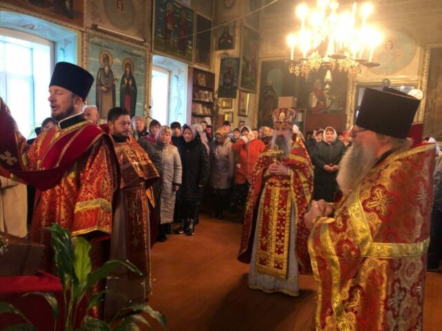 Престольный праздник в селе Истобное