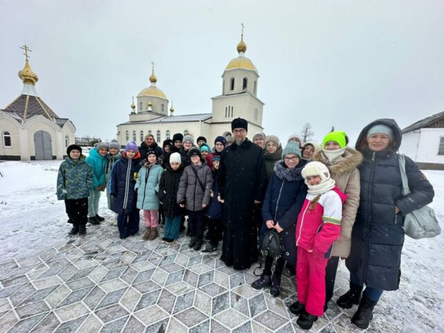 Детский православный поезд в Скородном
