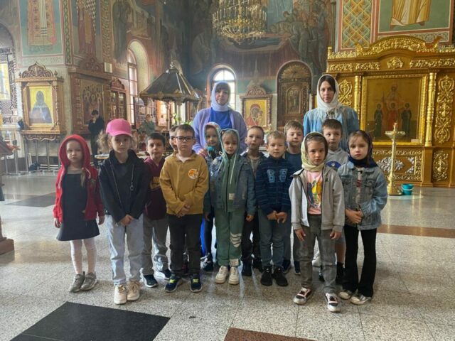 Воспитанники детского сада посетили Спасо – Преображенский кафедральный собор