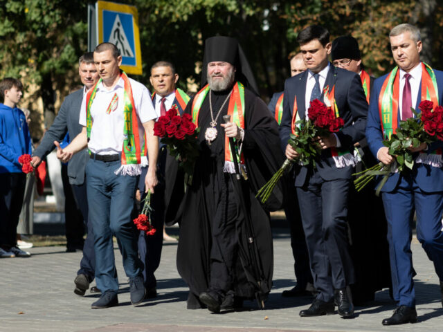 Епископ Губкинский и Грайворонский Софроний принял участие в праздновании 85-летия образования города Губкин