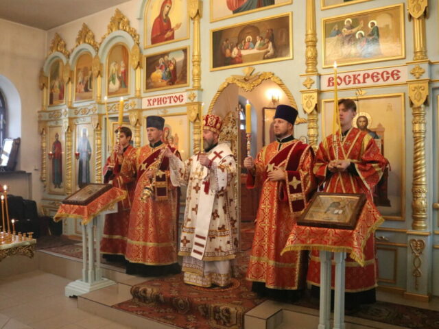 Всенощное бдение в канун дня памяти усекновения главы Пророка, Предтечи и Крестителя Господня Иоанна