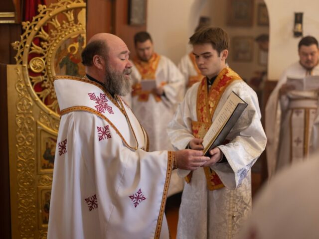 В Губкине совершена Литургия по чину святого апостола Иакова