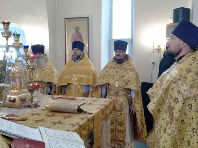 Престольный праздник в Космо-Дамиановском  храме с. Курасовка