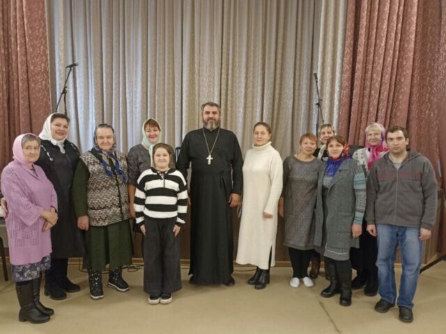 Просветительская беседа в Юрьевке