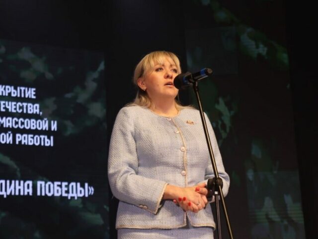 Торжественное открытие Года защитника Отечества в г. Строителе