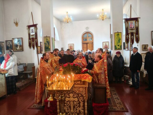 Престольный праздник в селе Бобрава