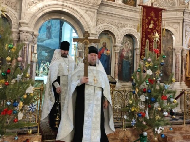 Празднование Крещения Господня в Борисовке