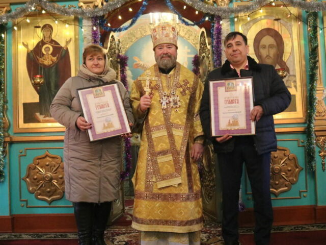 Епископ Софроний совершил Божественную литургию в приграничном селе Головчино