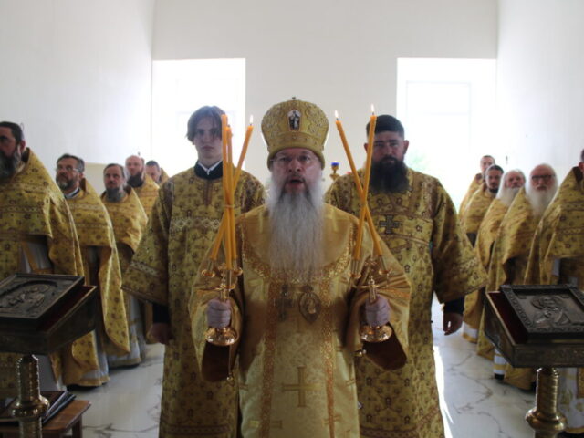 Архиерейское Богослужение в с. Студенок