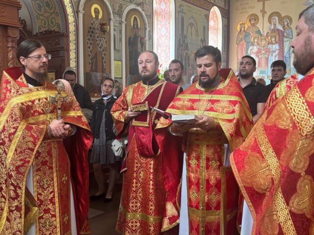 Престольный праздник в храме апостола Иакова